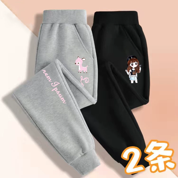 Autumn children's trousers for leisure, western style, children's clothing, oversize