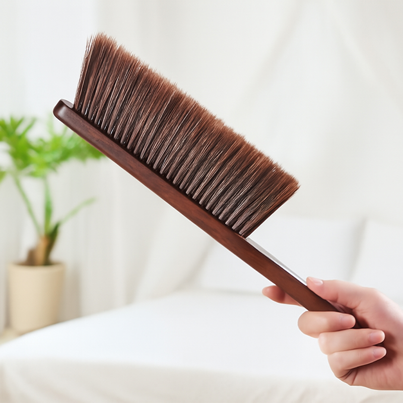 木质长柄床刷：传统美学与现代居家卫生的完美结合