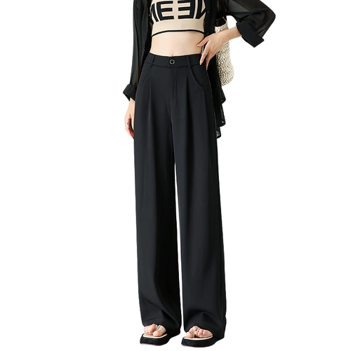 Semir, пиджак классического кроя, тонкие шелковые штаны, премиум класс, высокая талия, свободный прямой крой