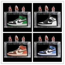 New AJ1 high top black and white panda white green and black mens shoes cocoa brown womens shoes sneakers men and women same style racing shoes