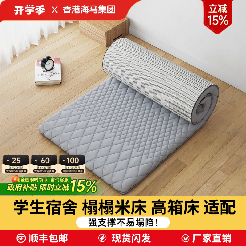 Gel Memory Foam Mattress Tatami for Home Rental Student Dormitory 5Cm/8Cm Breathable Foldable Sponge Cushion Gel Memory Foam Mattress Tatami for Home Rental Student Dormitory 5Cm/8Cm Breathable Foldable Sponge Cushion