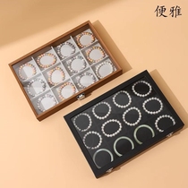 手镯收纳盒网红手串收纳盒手镯首饰盒带盖防尘放手链吊坠耳饰