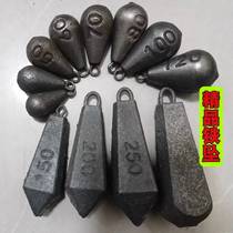 Iron pendant iron lump fishing pendant sea fishing long-distance fishing sea fishing fishing gear sea rod fishing pendant long-distance boat fishing instead of lead pendant