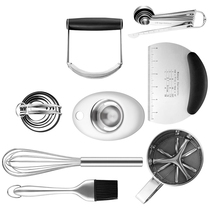 1Set Professional Baking Dough Tools for DIY Cooking Cookies