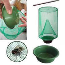 Ranch Fly Trap with Bait Tray Chemical-Free Reusable Fly