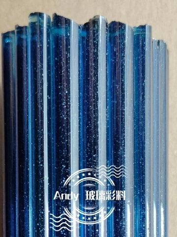 T31 Flash Star Пустое голубое стеклянное стержень фонаря цветовая лампа Цветовая стержень Высокий бороразмерный стеклянный стеклянный стеклянный стеклянный стеклянный стекло стекло