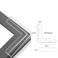 Long L -форма (прозрачная) 4 установка