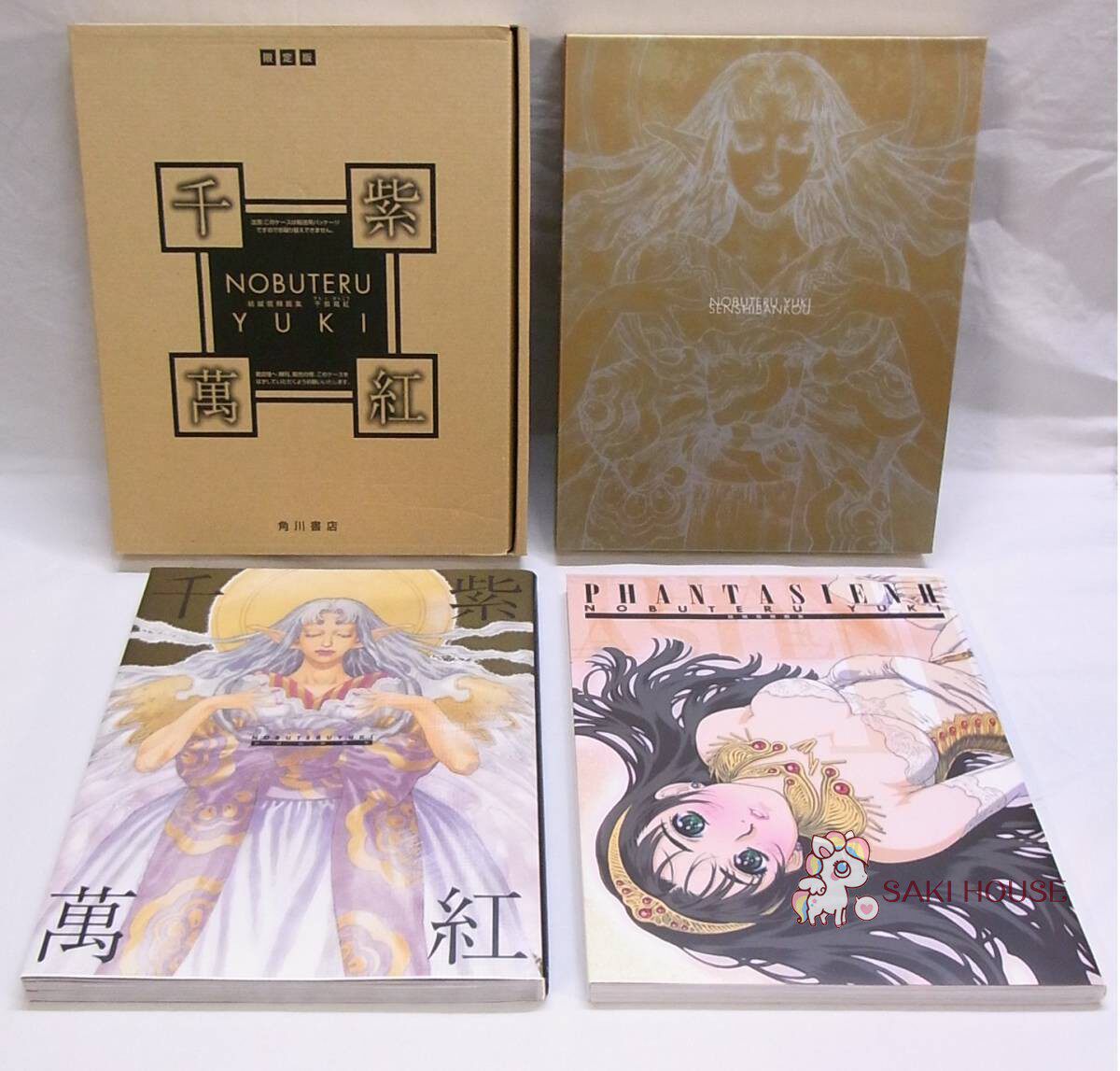 日版订◇結城信輝画集千紫萬紅[完全限定版] 罗德岛战纪结城信辉