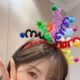 Забавная весенняя повязка на голову (универсальный стиль)