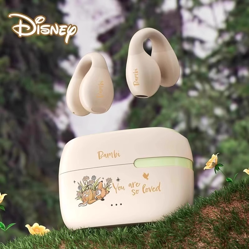 Беспроводная Bluetooth-гарнитура Disney с костной проводимостью для спортивного шумоподавления 2025 новая модель, подходящая для Apple Xiaomi Изображение 1