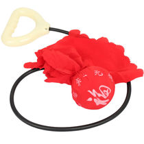 Endless Fitness Balls Taiji Balls Seniors elastic Ball Square Dance Competition Old Age Flow Planet Single Ball Red