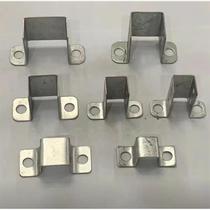 Guardrail accessories several frames several cards zinc steel guardrail fixed accessories fence accessories square tube inner plug holder