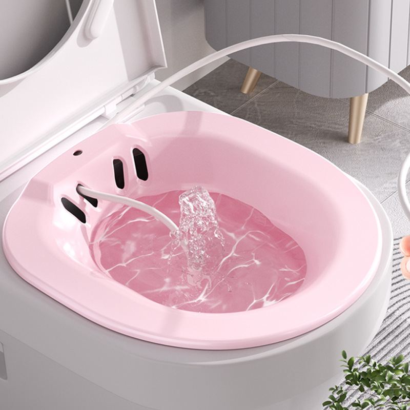 Sitz Bath Basin for Women, No Need to Squat, Toilet Basin for Elderly, Pregnant Women, Postpartum Care, and for Washing the Buttocks