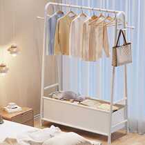 Clothes drying rack floor-standing clothes rack multi-functional household coat rack rental dormitory storage bedroom organizing clothes rack