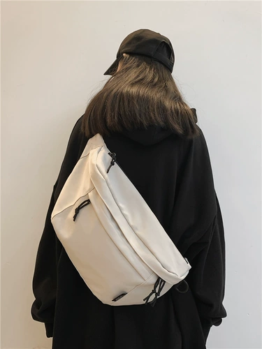 Tide, брендовый ремешок для сумки, вместительная и большая японская нагрудная сумка, универсальный рюкзак, поясная сумка, сумка на одно плечо, простой и элегантный дизайн