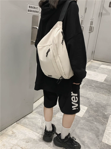 Tide, брендовый ремешок для сумки, вместительная и большая японская нагрудная сумка, универсальный рюкзак, поясная сумка, сумка на одно плечо, простой и элегантный дизайн