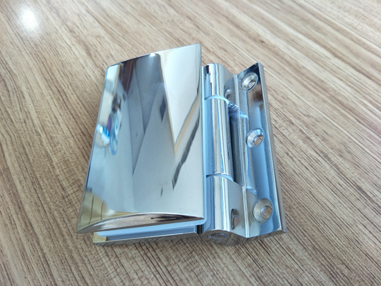 Glass door hinge office partition paleshakshakyshowroom without frame door clamper solid bathroom clamping chromium