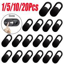 1 5 10 20 Pcs Webcam Cover Laptop Camera Cover Slider Phone