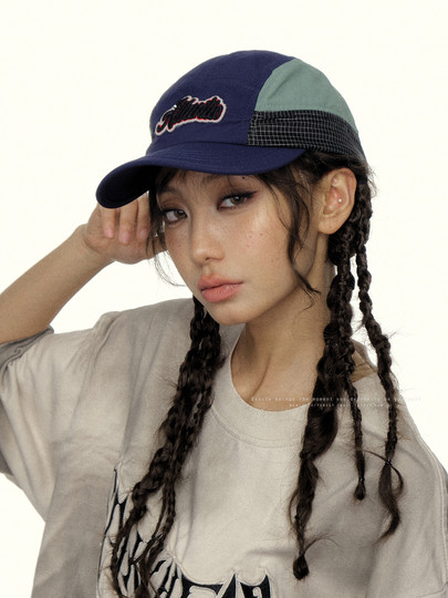 American-Style Outdoor Quick-Drying Five-Panel Hat for Women, Summer Soft-Top Baseball Cap for Hiking, Mountaineering, Camping, Sun Protection and Shading