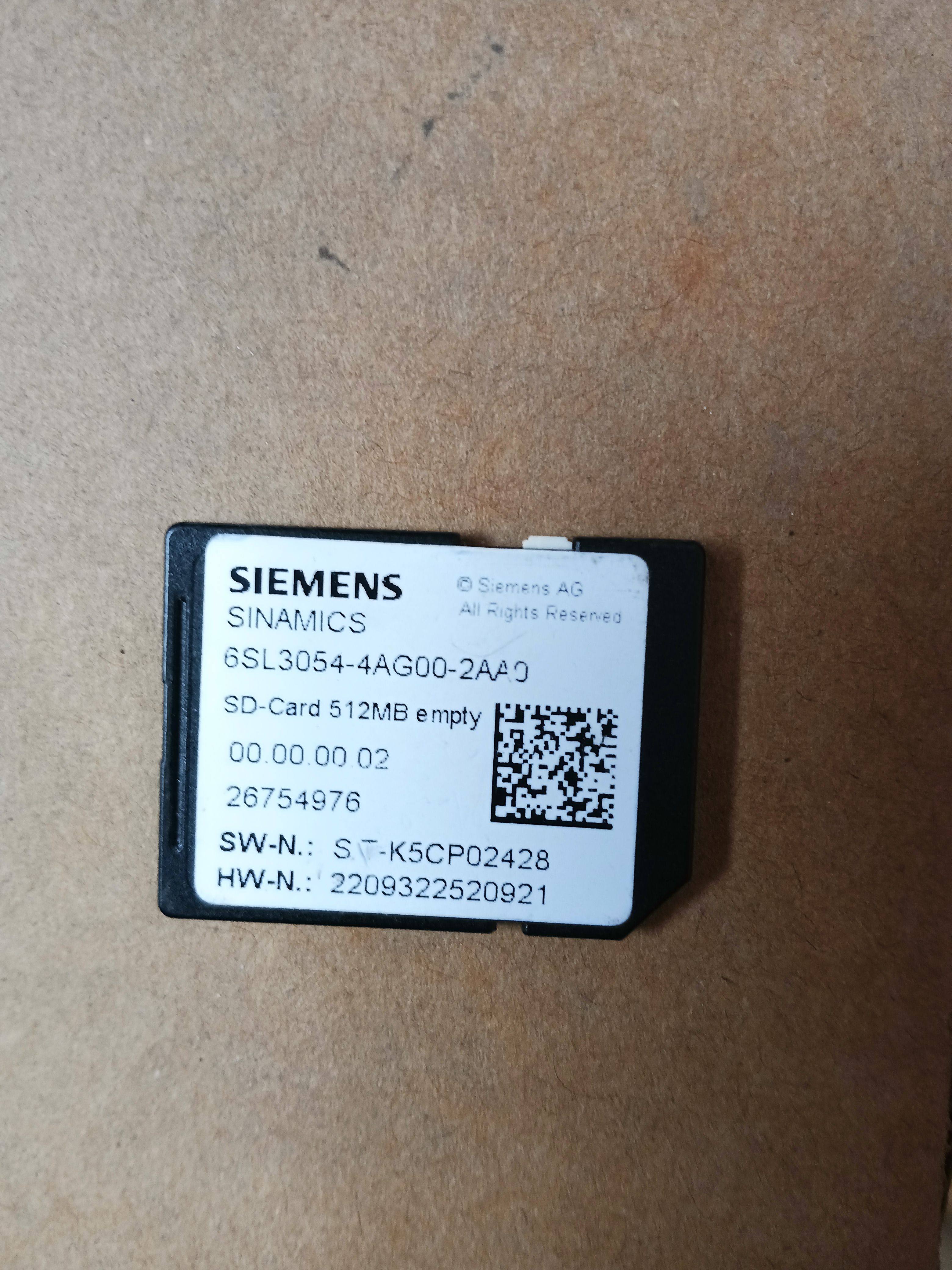 西门子工业控制新宠：SINAMICS S6系列6SL3054-4AG00-2AA0 SD卡，工业自动化升级指南-闪存卡转接套-淘宝好物网