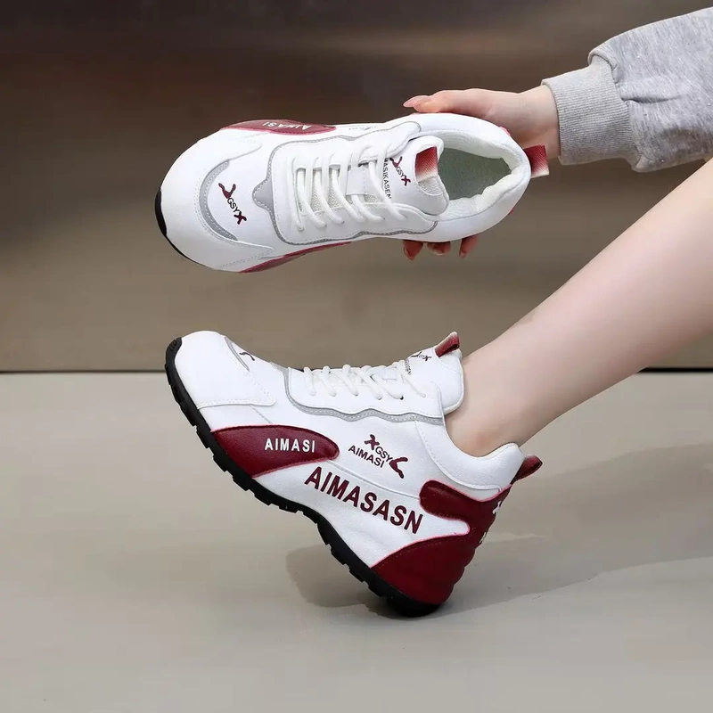 Hong Kong Aimas Carson Autumn Leather Height-Increasing 6cm Upgraded Cloud Shoes Thick-Soled Non-Slip Soft-Soled Casual Shoes