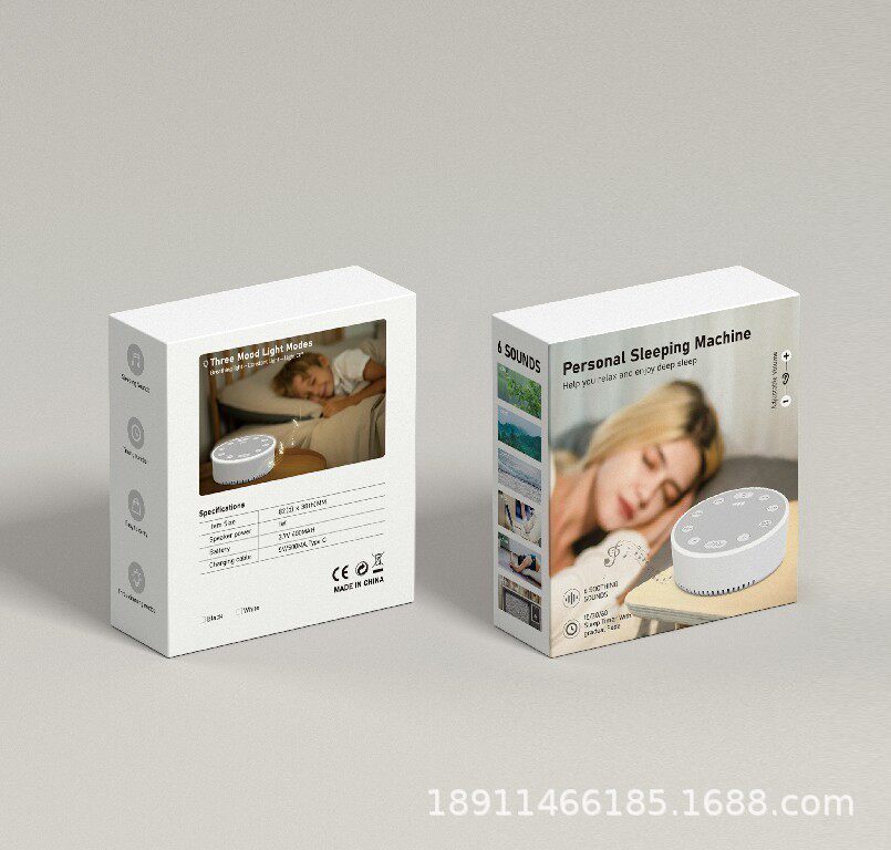 Сон инструмент 跨境白噪音睡眠仪白噪音助眠安睡调节心情情绪呼吸灯音乐智能音箱 No brand