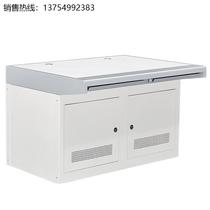 Monitoring console single double double triple quadruple stainless steel platform table monitoring room workbench control machine room