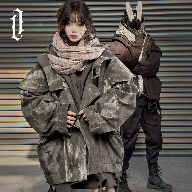 Jiyeind Autumn and Winter Three-In-One Detachable Liner Padded Thick Camouflage Jacket Cotton Coat Jacket