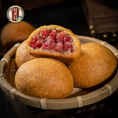 老字号酥皮云腿月饼桂美轩