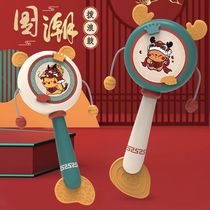 National trend baby rattle toy 6 months 1 year old newborn grasping training toddler baby educational early education rattle