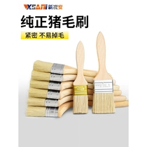 Paint brushes imported from Germany and Japan pig bristle brushes for cleaning household brushes glue barbecue brushes oil brushes industrial thickening