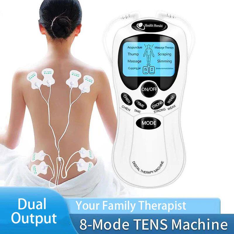 Dual Output 8 Electrode Tens Acupunarchitecture Electric Therapy Mare