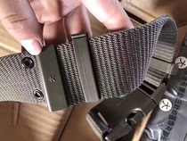 The woven outer belt and the nylon canvas outer belt are 5 cm wide and cannot be used as an inner belt.