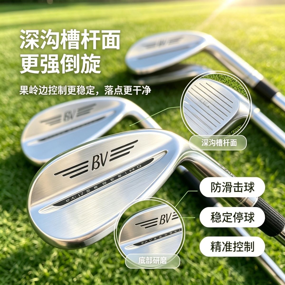 ไทรท์ลิสต์ กอล์ฟคลับ รุ่นใหม่ 26 แบบ Vokey Sm11 เวดจ์ สำหรับสนามบังเกอร์