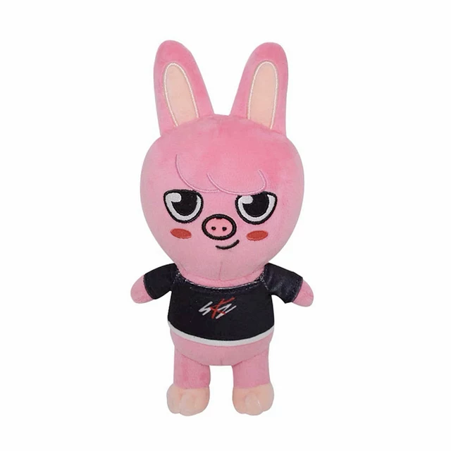 Часы 20 см с задним механизмом OOP LUSH TOYS Stray Kids Карманное плюшевое животное Stray Kids плюс