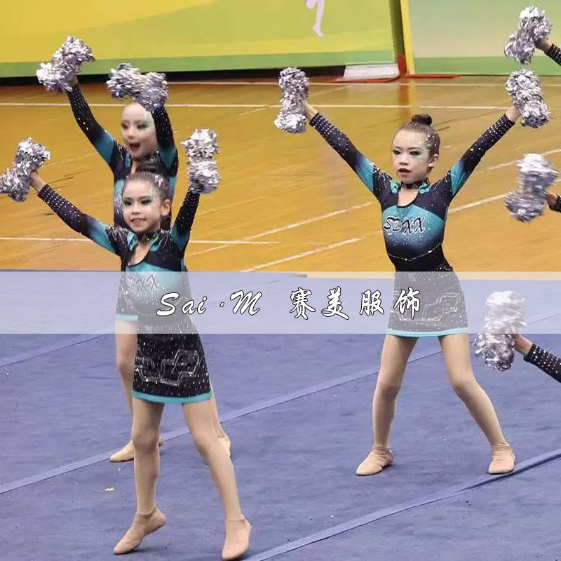 儿童啦啦操比赛服太香了！这波不买真的亏大了！
