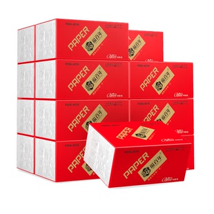 【福百年】400张抽纸大包餐巾纸整箱