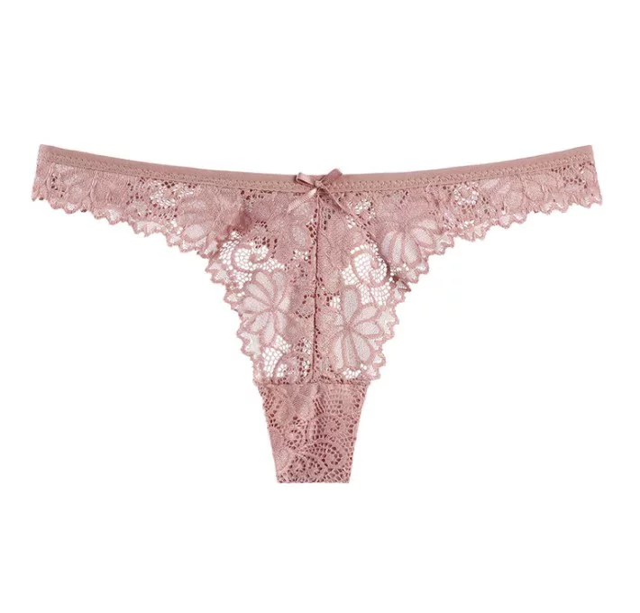 Женские кружевные thongs женское нижнее белье с T-образной спинкой