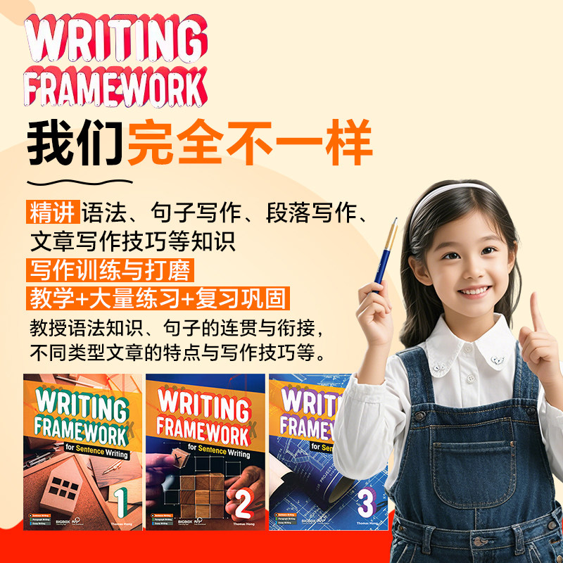 外教1v1精讲Writing Framework直播在线网课如何帮助学生提升英语写作能力？-英语入门-淘宝好物网