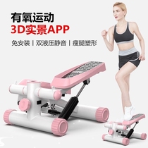 Stepper for womens household silent running and strolling machine in situ mountain climbing artifact pedal machine sports fitness equipment small