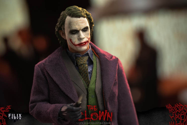 FILIX FX004 1/12 Batman Joker Heath Ledger 6