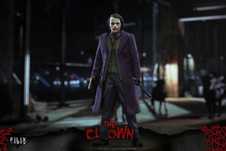 FILIX FX004 1/12 Batman Joker Heath Ledger 6