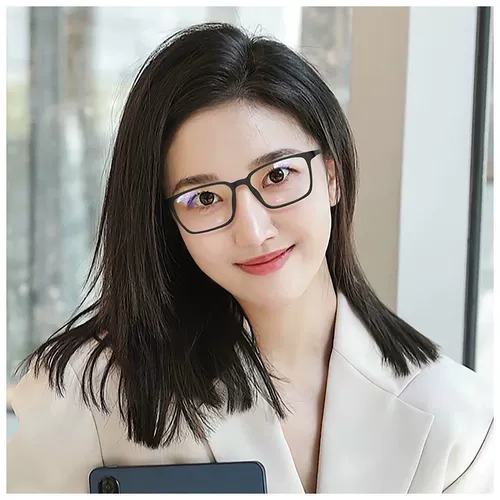 Стакан миопии красавица мужская синяя световая радиация черная квадратная карка