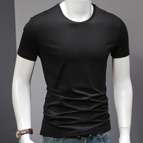 2021 summer new mens T-shirt short sleeve cotton round neck embroidery embroidery pattern half sleeve body shirt trend
