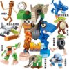 Foreign Shanhaijing Ai Children's Buildable Building Blocks for Boys, Fusion Monster Blind Box Toys, Genuine Full Set