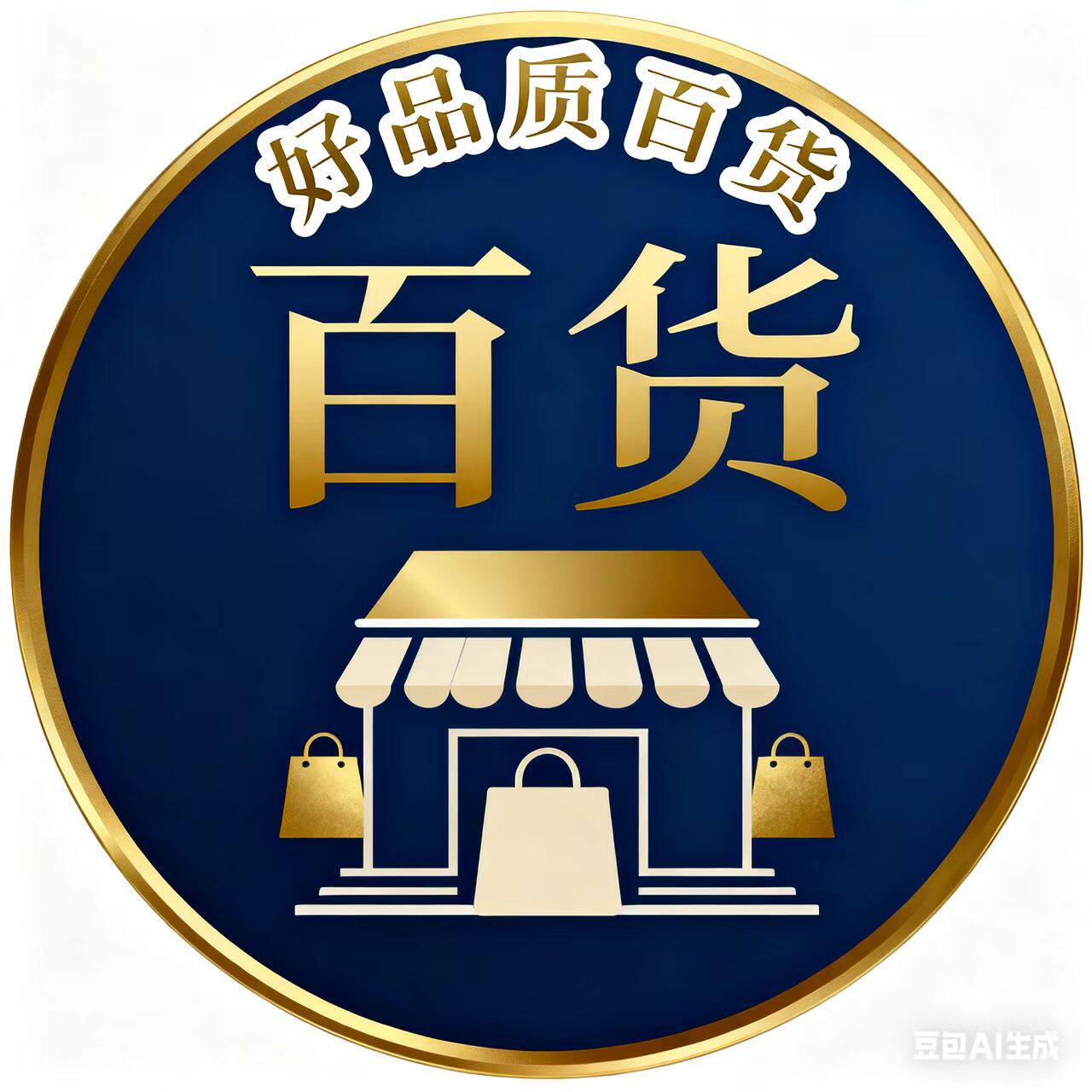 好品质好服务的店的LOGO
