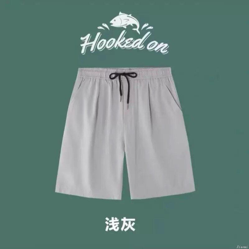 Men's Open-Crotch Shorts with Invisible Zipper, Quick-Dry, No Need to Take Off, Suitable for Outdoor Activities, Dating, and Sports, Fully Open Crotch, Loose Fit