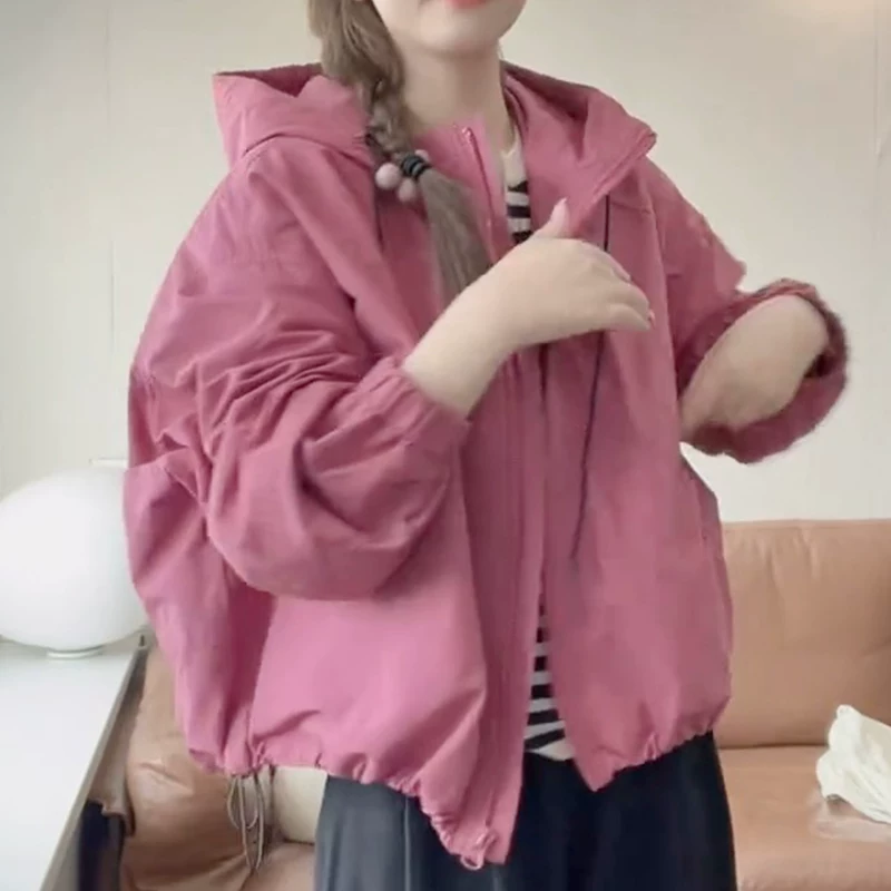Short hoody, spring jacket for leisure, 2025 years, trend of season, for teenagers
