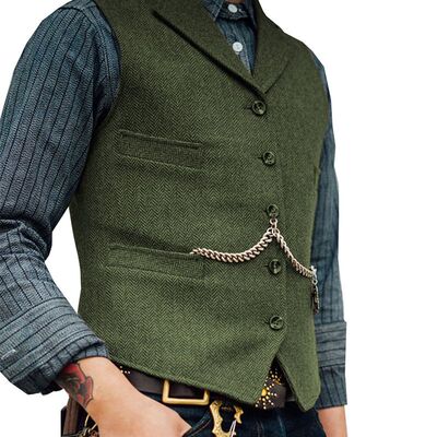 Бизнес -жилетка куртка повседневная подсадка Gilet Homme Vests