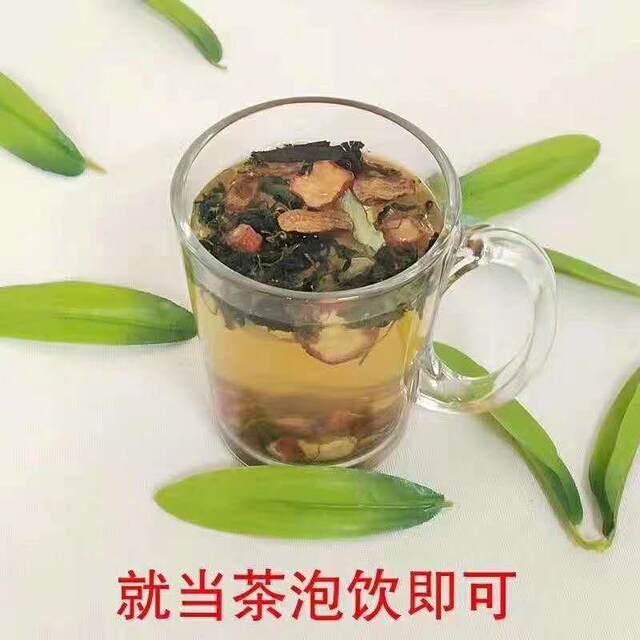 Blood Sugar Tea with 10 Ingredients: Bitter Melon, Dried Corn Silk, Kudzu Root, Astragalus, and Burdock Tea, a Health Soup Pack for Men and Women